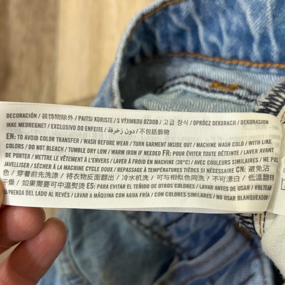 Abercrombie & Fitch Light Blue Midi Skirt - Picture 10 of 12